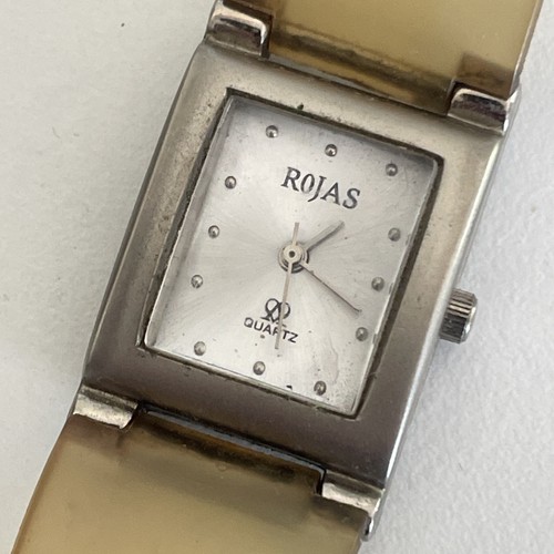 Rojas quartz watch pre loved - rojas, pre-loved