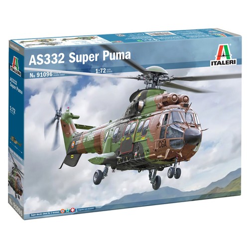 Italeri 91096 as332 super puma - italeri,