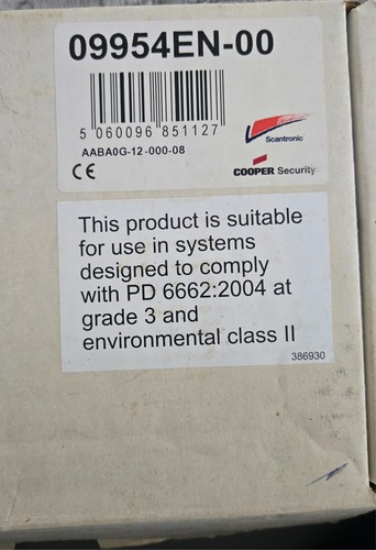 Scantronic cooper security - scantronic,