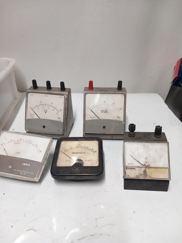 Vintage meters - x,