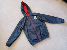 Liverpool FC Black Zip Up Shower Jacket Size Small LFC Coat Gift Men's Teens. 