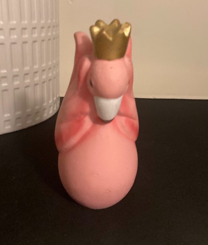 Resin swan decoration - resin, with