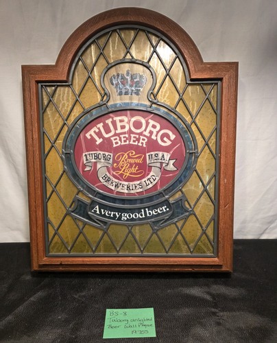 Tuborg beer non lighted wall - tuborg, non-lighted