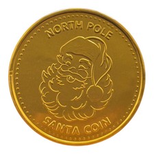 Bonds Giant Gold Santa Coin