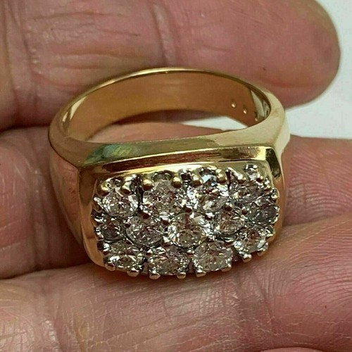 Round cluster diamond - round,