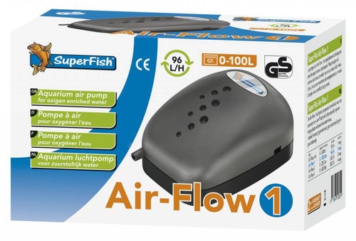 Superfish air flow budget - 1,
