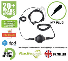 HEAVY DUTY THROAT MIC FITS