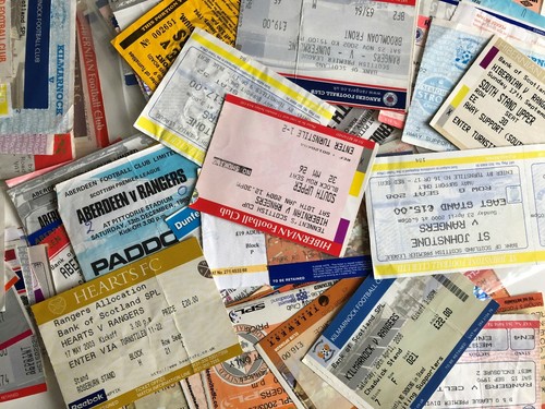 Glasgow rangers match tickets - rangers,