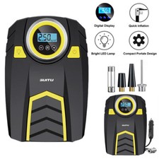 Electric Corded 12V 150PSI Car Tyre Inflator Pump Portable Air Compressor Pump