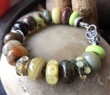 Authentic Trollbeads Bracelet With Unique Charms And Lock  (RSP£300)