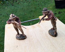 2 Vintage Toy Figures DMH Elastolin