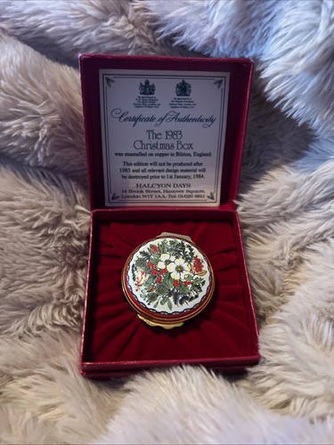 Halcyon days enamel box - days,