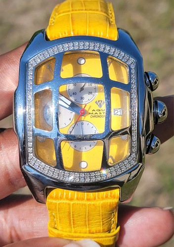 Aqua master diamond watch joe - master,