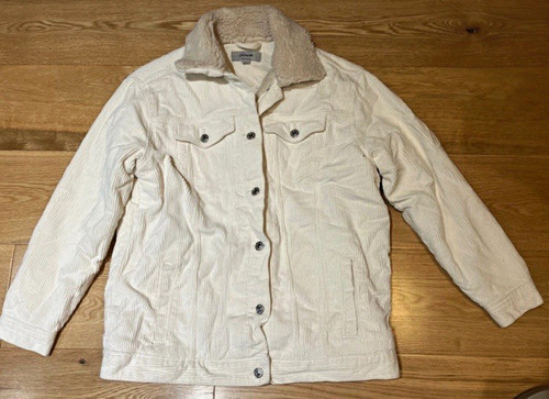 New look denim cream corduroy - denim,
