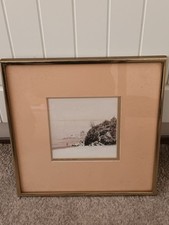 MORNING STROLL ABERSOCH BY NEIL S HOPKINS ORIGINAL SIGNED WATERCOLOUR PAINTING 