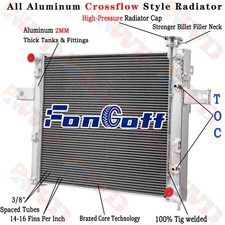 3 Row Core Aluminum Radiator