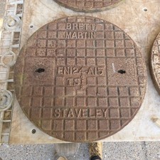 Round Cast iron Manhole Cover