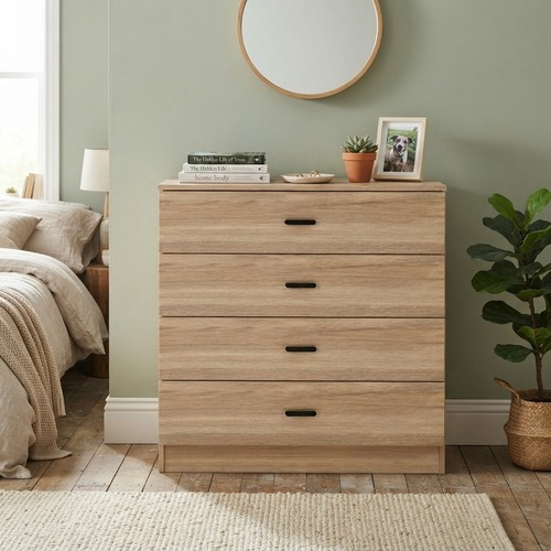 Contemporary oak chest - contemporary,