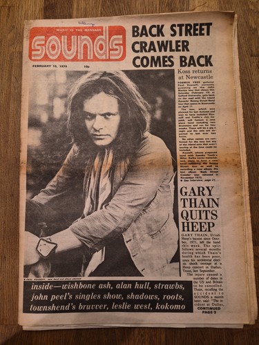 Sounds newspaper 1975 - newspaper, 15.02.1975