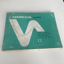 Honda XL250S Parts Catalogue