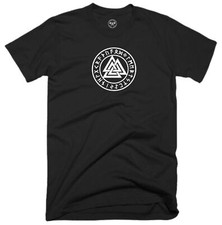Valknut Runes T Shirt Vikings