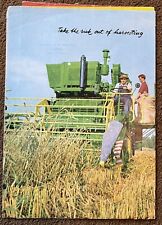 LANZ MD 35 40 Combine Tractor Brochure 1960 Part Manual Landrover Clarkson Farm