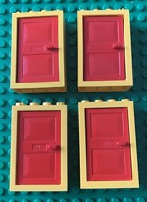 4 x LEGO 2 x 4 x 5 Doors /