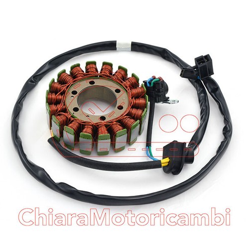 163004 pole flywheel stator - 163004,