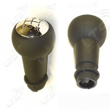 PEUGEOT CITROEN 5-SPEED GEAR SHIFT STICK KNOB BLACK CHROME
