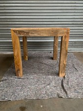 Light Dakota Solid Mango 80cm Dining Table (E589)