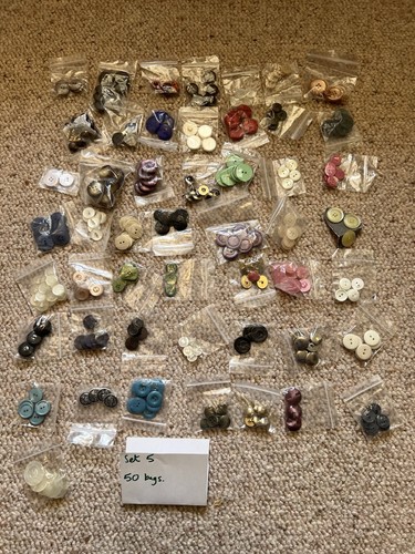 Sets vintage buttons - of,
