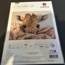 Luca-s Cross Stitch Kit B2435 “The Baby Giraffe”