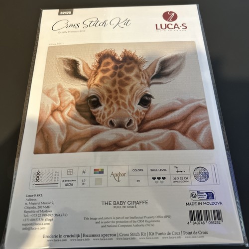 Luca cross stitch kit - luca-s,