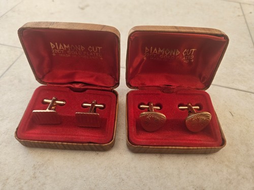 Two pairs vintage diamond - two,