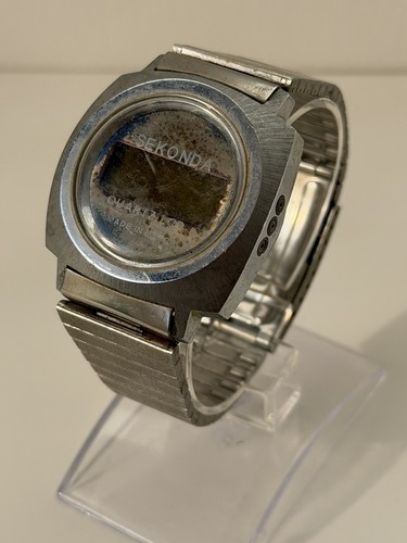 Vintage sekonda quartz lcd - vintage,