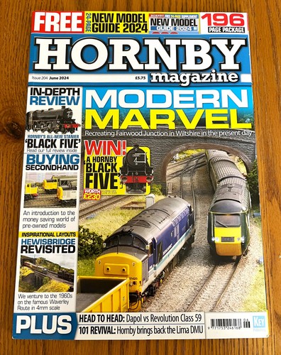 Hornby magazine june 2024 - hornby,