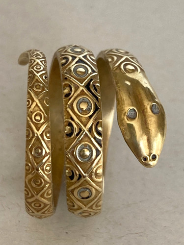 Vintage gold over - vintage, brass