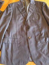 Corneliani Pinstripe Navy Wool