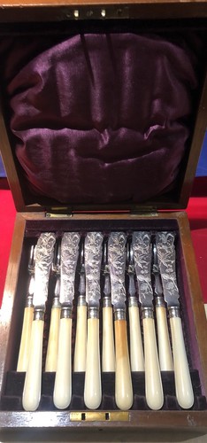Fish cutlery set wooden - fish,