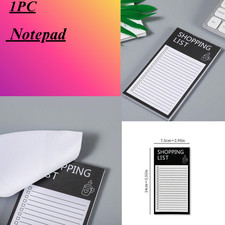 Shopping List Pad Notepad Tear