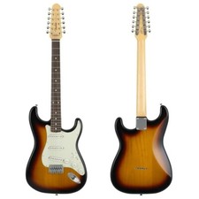 Fender Made in Japan Limited Stratocaster XII 3-Color Sunburst Electric Guitar