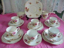 Duchess/Diamond 20 piece floral tea set