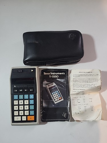 Texas instruments 2550 - instruments, ti-2550