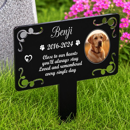 Personalised dog memorial - dog,