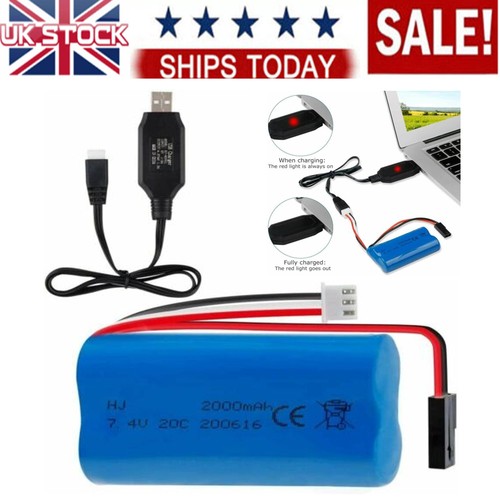 2000mah lipo battery - 7.4v,