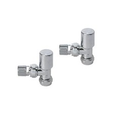 Radiator Valves X2 Chrome