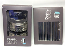 Dualit Architect Toaster And Kettle Panel Pack Metallic Silver Panels Boxed