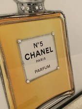 Beatuiful Framed Chanel Inspired Print With Mirror Border