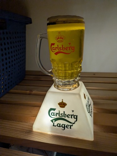 Carlsberg bar topper - carlsberg, vintage