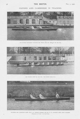 Rowing the oxford and - the,